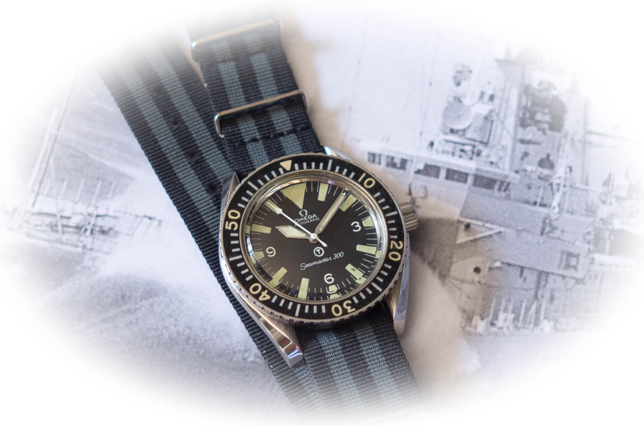 Omega Seamaster 300 vintage timepiece