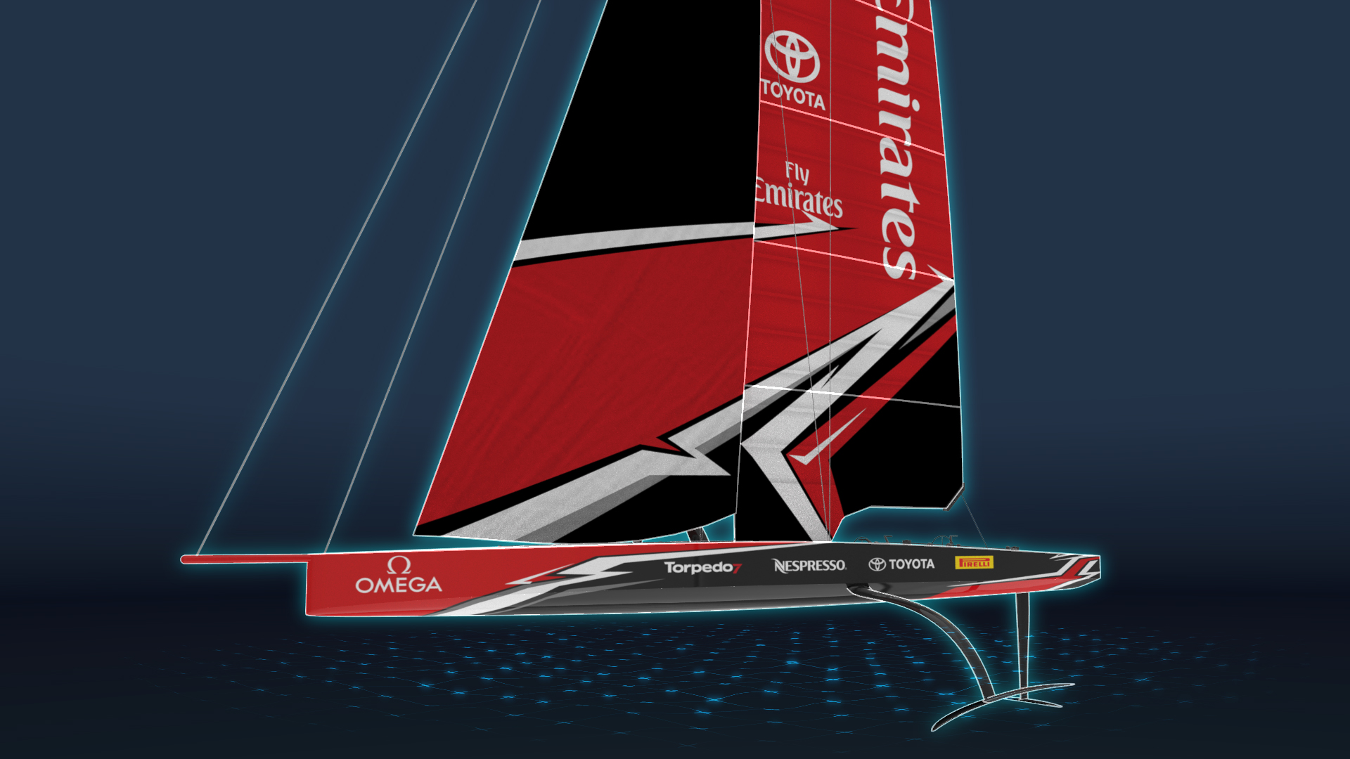 The concept for the AC75, the class of boat to be sailed in the 36th America’s Cup 2021 in Auckland / New Zealand