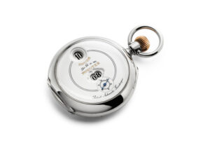 IWC Pallweber pocket watch presented in the summer of 1884 