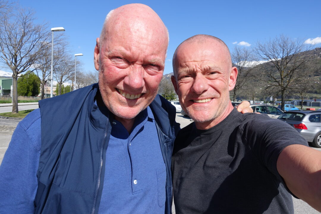 Jean-Claude Biver & Alexander Linz. This is a selfie I took when we met in March this year