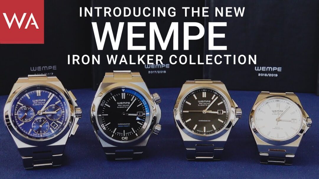 Hands-on: New Wempe Glashütte I/SA "Iron Walker" collection