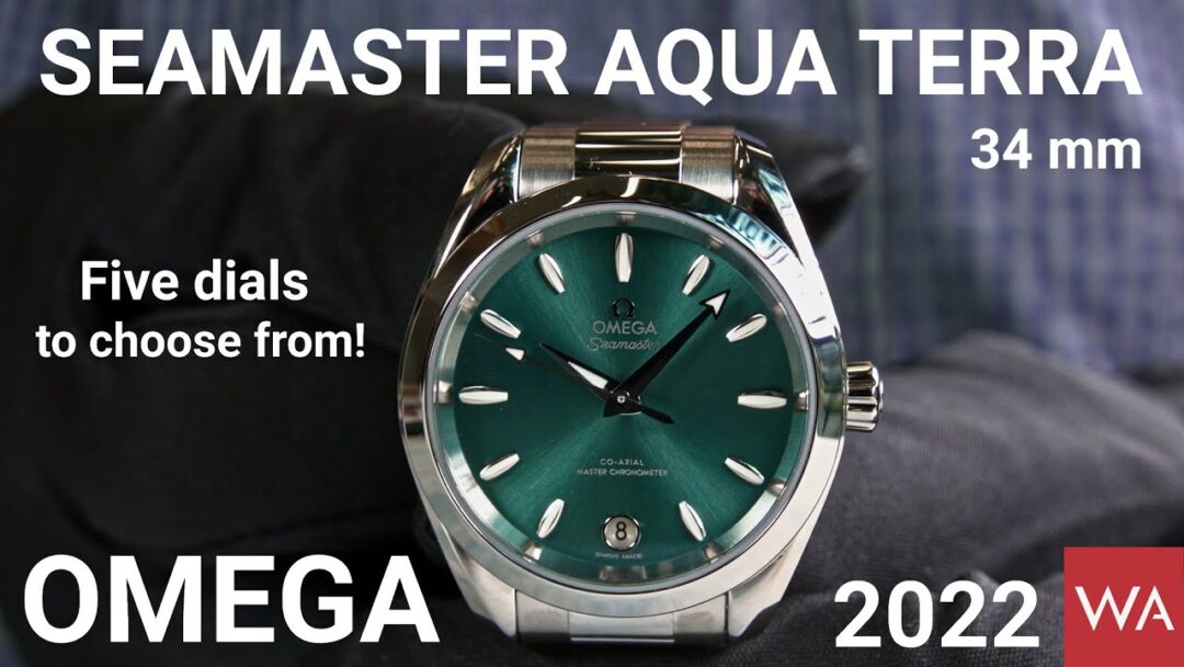 OMEGA Seamaster Aqua Terra 150M 34mm. Five dials to choose from.