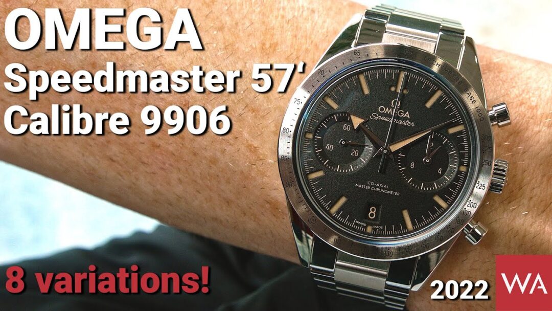 OMEGA Speedmaster ’57 Calibre 9906. Master Chronometer upgrade and slimmer profile.