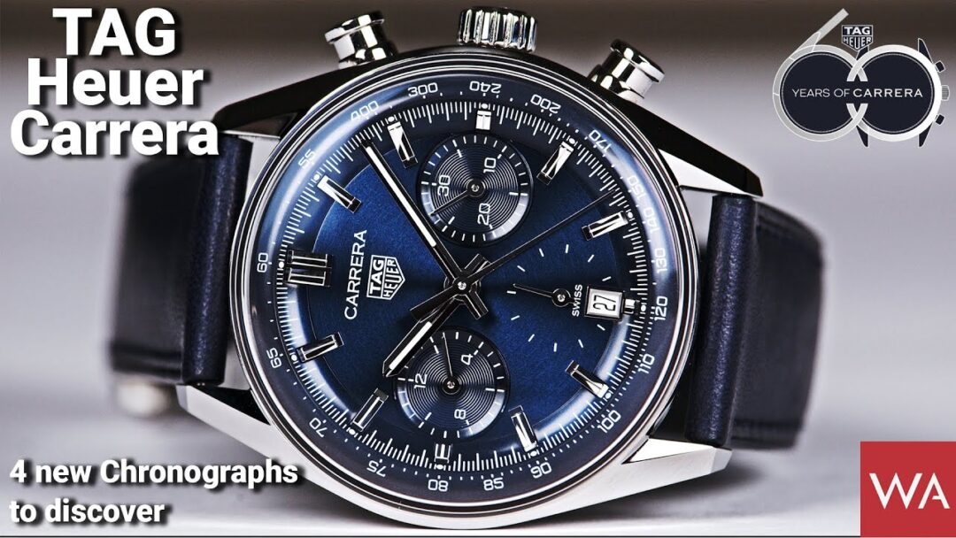 TAG Heuer Carrera Chronograph. 60-Year Story of the Icon. Four new chronographs to be discovered.