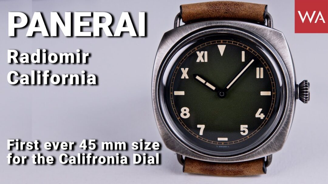 PANERAI Radiomir California. PAM01349. First ever 45mm size for the California Dial.